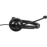 EPOS | Sennheiser | SENNHEISER IMPACT SC 45 USB MS Auricolare Cablato A Padiglione Musica e Chiamate USB tipo A Nero Nero, Cablato, Musica e Chiamate, 60 - 16000 Hz, 102 g, Auricolare, Nero