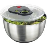 Emsa 356792 piatto da campeggio Rotondo Acciaio inossidabile Ripiegabile Personale, Chiave accaio/trasparente, Personale, Acciaio inossidabile, Rotondo, Nero, Acciaio inossidabile, Trasparente, 278 mm