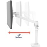 Ergotron NX Monitor Arm, Base per monitor bianco