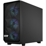 Fractal Design Meshify 2 RGB Nero Nero, PC, Nero, ATX, EATX, micro ATX, Mini-ITX, Acciaio, Vetro temperato, Multi, Ventole