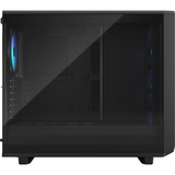 Fractal Design Meshify 2 RGB Nero Nero, PC, Nero, ATX, EATX, micro ATX, Mini-ITX, Acciaio, Vetro temperato, Multi, Ventole