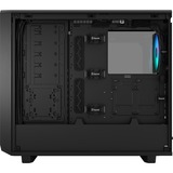 Fractal Design Meshify 2 RGB Nero Nero, PC, Nero, ATX, EATX, micro ATX, Mini-ITX, Acciaio, Vetro temperato, Multi, Ventole