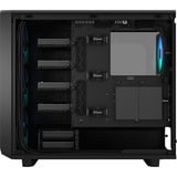 Fractal Design Meshify 2 RGB Nero, Chassis Tower Nero, PC, Nero, ATX, EATX, micro ATX, Mini-ITX, Acciaio, Vetro temperato, Multi, Ventole