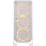 Fractal Design Meshify 3 RGB TG Clear Tint, Chassis Tower bianco