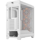 Fractal Design Meshify 3 RGB TG Clear Tint, Chassis Tower bianco