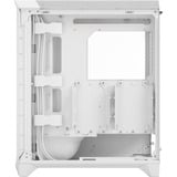 Fractal Design Meshify 3 RGB TG Clear Tint, Chassis Tower bianco