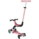 GLOBBER Go-Up Active Lights 360, Scooter rosa/Rosa