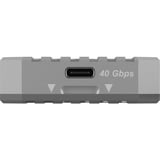 ICY BOX IB-1919M-C42 Box esterno SSD Argento M.2, Disk enclosure argento, Box esterno SSD, M.2, PCI Express, 40 Gbit/s, Hot-swap, Argento