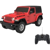 Jamara Jeep Wrangler JL modellino radiocomandato (RC) Macchina fuoristrada Motore elettrico 1:24 rosso/Nero, Macchina fuoristrada, 1:24, 6 anno/i