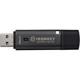 Kingston IronKey Locker+ 50 G2 256 GB, Chiavetta USB antracite
