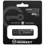 Kingston IronKey Locker+ 50 G2 256 GB, Chiavetta USB antracite
