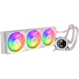 Krux HydroGlance 360 LCD White, Raffreddamento ad acqua bianco