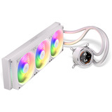 Krux HydroGlance 360 LCD White, Raffreddamento ad acqua bianco