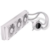Krux HydroGlance 360 LCD White, Raffreddamento ad acqua bianco