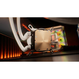 Krux HydroGlance 360 LCD White, Raffreddamento ad acqua bianco