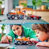 LEGO City 60435 Autogrù e Officina Auto Sportive Giocattolo, Giochi da Meccanico Bambini 4+ con Camion e Macchina da Costruire, Giochi di costruzione Giochi da Meccanico Bambini 4+ con Camion e Macchina da Costruire, Set da costruzione, 4 anno/i, Plastica, 101 pz, 366 g