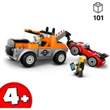 LEGO City Autogrù e officina auto sportive, Giochi di costruzione Set da costruzione, 4 anno/i, Plastica, 101 pz, 366 g