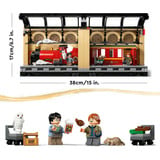 LEGO Harry Potter 76450 Book Nook: Espresso per Hogwarts, Set con Treno Giocattolo e 4 Personaggi, Regalo per Bambini da 10+, Giochi di costruzione Set con Treno Giocattolo e 4 Personaggi, Regalo per Bambini da 10+, Set da costruzione, 10 anno/i, Plastica, 832 pz, 1,4 kg