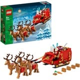 LEGO Iconic La slitta di babbo Natale, Giochi di costruzione Set da costruzione, 9 anno/i, Plastica, 343 pz, 421 g