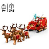LEGO Iconic La slitta di babbo Natale, Giochi di costruzione Set da costruzione, 9 anno/i, Plastica, 343 pz, 421 g