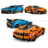LEGO Lamborghini Revuelto e Huracán STO, Giochi di costruzione Set da costruzione, 10 anno/i, Plastica, 607 pz, 692 g