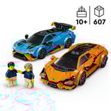 LEGO Speed Champions 77238 Lamborghini Revuelto e Huracán STO, Modelli di Auto con Minifigure, Macchine Giocattolo Regalo 10+, Giochi di costruzione Modelli di Auto con Minifigure, Macchine Giocattolo Regalo 10+, Set da costruzione, 10 anno/i, Plastica, 607 pz, 692 g