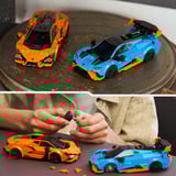 LEGO Speed Champions Lamborghini Revuelto e Huracán STO, Giochi di costruzione Set da costruzione, 10 anno/i, Plastica, 607 pz, 692 g