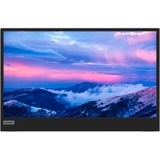 Lenovo L15 - Monitor 15.6" IPS Flat FHD 1920x1080 0 60Hz 6ms - 2xUSB-C - Stand Height Cavo USB-C/C incluso, Monitor LED Nero, 39,6 cm (15.6"), 1920 x 1080 Pixel, Full HD, LED, 14 ms, Nero, Grigio
