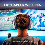 Logitech G435 LIGHTSPEED, Cuffia da gioco bianco