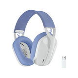 Logitech G435 LIGHTSPEED, Cuffia da gioco bianco
