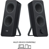 Logitech Z207 Nero Con cavo e senza cavo 5 W Nero, 2.0 canali, Con cavo e senza cavo, 5 W, Nero
