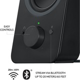 Logitech Z207 Nero Con cavo e senza cavo 5 W Nero, 2.0 canali, Con cavo e senza cavo, 5 W, Nero