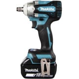 Makita Kit combo a batteria DLX2533TJ, trapano avvitatore a batteria DDF489Z + avvitatore a impulsi a batteria DTW300Z, 18 Volt, Cacciavite blu/Nero