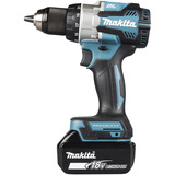 Makita Kit combo a batteria DLX2533TJ, trapano avvitatore a batteria DDF489Z + avvitatore a impulsi a batteria DTW300Z, 18 Volt, Cacciavite blu/Nero