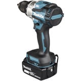 Makita Kit combo a batteria DLX2533TJ, trapano avvitatore a batteria DDF489Z + avvitatore a impulsi a batteria DTW300Z, 18 Volt, Cacciavite blu/Nero
