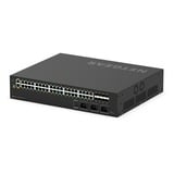 Netgear M4250-40G8XF-PoE++ Gestito L2/L3 Gigabit Ethernet (10/100/1000) Supporto Power over Ethernet (PoE) 2U Nero, Interruttore Nero, Gestito, L2/L3, Gigabit Ethernet (10/100/1000), Supporto Power over Ethernet (PoE), Montaggio rack, 2U