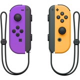 Nintendo Joy-Con Nero, Arancione, Porpora Bluetooth Gamepad Analogico/Digitale Nintendo Switch Viola fluorescente/Arancione fluorescente, Gamepad, Nintendo Switch, D-pad, Analogico/Digitale, Wireless, Bluetooth