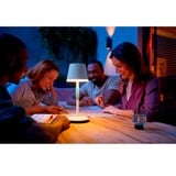 Philips Hue Philips Hue White and Color Ambiance Go Lampada Smart da Tavolo Ricaricabile Bianca Wireless bianco, Philips Hue White and Color ambiance Go Lampada Smart da Tavolo Ricaricabile Bianca Wireless, Lampada da tavolo intelligente, Bluetooth, Bianco, LED, Metallo, Lampadina/e non sostituibile/i