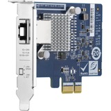 QNAP QXG-5G1T-111C scheda di rete e adattatore Interno Ethernet 5000 Mbit/s Interno, Cablato, PCI Express, Ethernet, 5000 Mbit/s