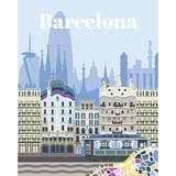 Ravensburger CreArt - Barcellona colorata, Vernice 