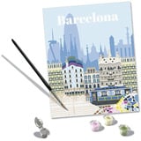 Ravensburger CreArt - Barcellona colorata, Vernice 