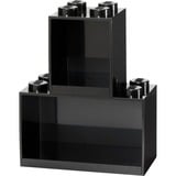 Room Copenhagen LEGO Regal Brick Shelf 8+4, Set, Mensola Nero