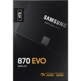 SAMSUNG 870 EVO 2.5" 4000 GB Serial ATA III V-NAND 4000 GB, 2.5", 560 MB/s, 6 Gbit/s