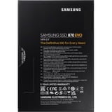 Samsung 870 EVO 4 TB 2.5" Serial ATA III V-NAND MLC, Disco a stato solido 4 TB, 2.5", 560 MB/s, 6 Gbit/s