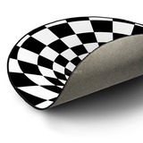 Sharkoon SKILLER SFM12 3D Vortex, Tappetino protettivo Nero/Bianco