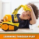 Spin Master Rubble & Crew, Veicolo da lavoro Deluxe di Rubble, Bulldozer da cantiere con luci, suoni e personaggio, giocattoli per bambini e bambine dai 3 anni in su,  veicolo da gioco Rubble & Crew, Veicolo da lavoro Deluxe di Rubble, Bulldozer da cantiere con luci, suoni e personaggio, giocattoli per bambini e bambine dai 3 anni in su, Scavatrice, 3 anno/i, LR44, Plastica, Multicolore