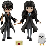 Spin Master Set Amicizia Harry Potter e Cho Chang con Edvige, bambole articolate 7.5cm Wizarding World Set Amicizia Harry Potter e Cho Chang con Edvige, bambole articolate 7.5cm, Azione/Avventura, 5 anno/i, Multicolore