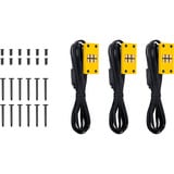 Thermaltake CT140 EX ARGB Sync PC Cooling Fan Bumblebee, Ventola giallo