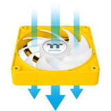 Thermaltake CT140 EX ARGB Sync PC Cooling Fan Bumblebee, Ventola giallo