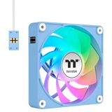 Thermaltake CT140 EX Reverse ARGB Sync PC Cooling Fan, Ventola celeste